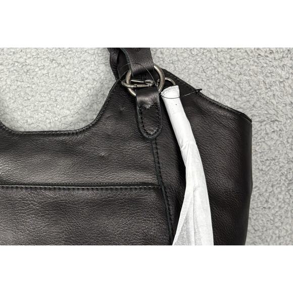 The Sak Shoulder Bag Buttery Leather Large Black Tassels New NWT - Picture 16 of 16